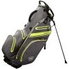 Wilson Staff Exo Dry Waterproof Stand Bag - Charcoal/Citron/Silver -GOLF PRO SHOP wilson staff exo dry waterproof stand bag charcoalcitronsilver 2