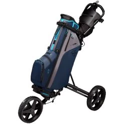 Wilson Staff Feather Stand Bag - Navy/Charcoal/Light Blue -GOLF PRO SHOP wilson staff feather stand bag navycharcoallightblue3