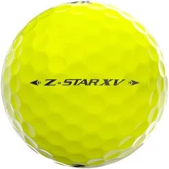 Srixon Z-Star XV 7 Golf Balls - Tour Yellow - 12 Pack -GOLF PRO SHOP z star xv 7 yellow 5